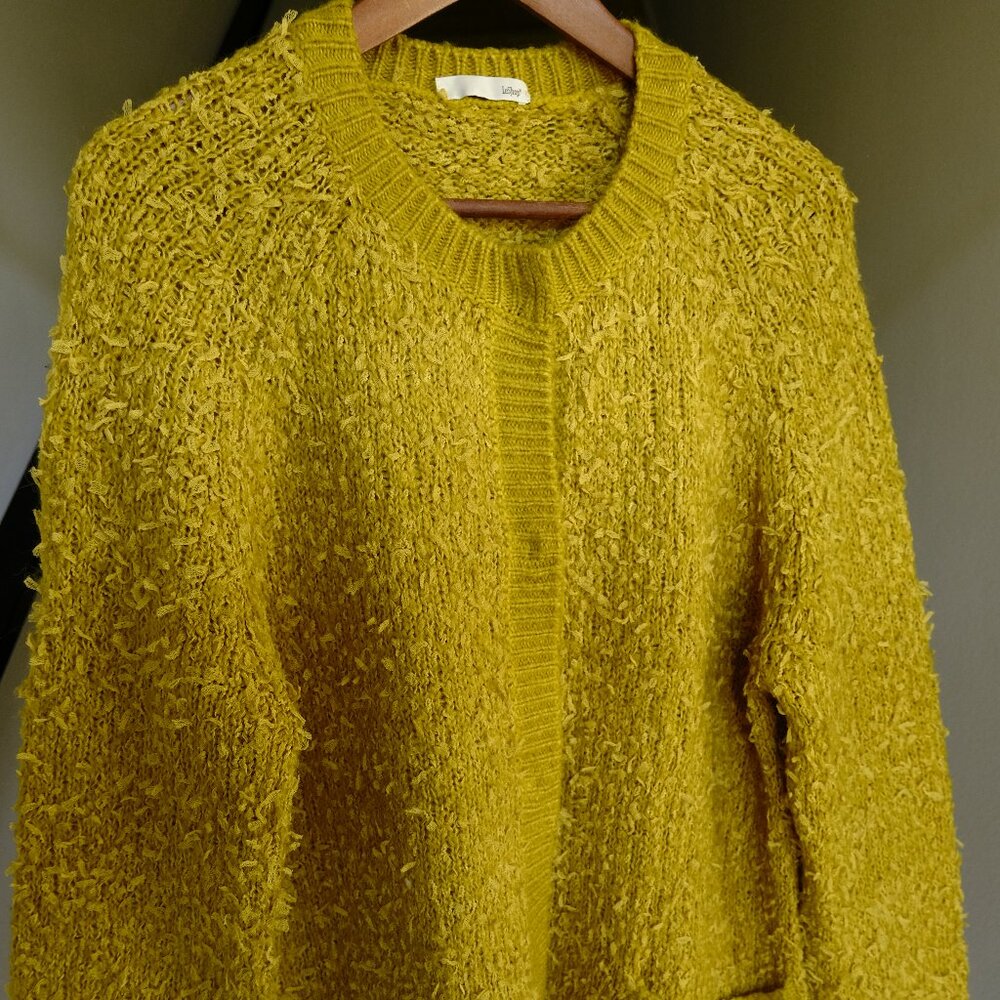 Le Shop Womens Long Cardigan Sweater (Korean Brand)